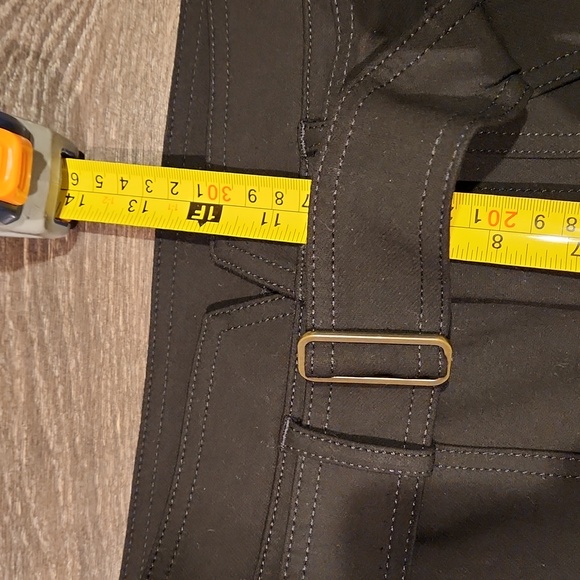 ❤️ NWOT! BANANA REPUBLIC HIGH RISE REFINED BLACK UTILITY PANTS, 2 (26) - Picture 7 of 15